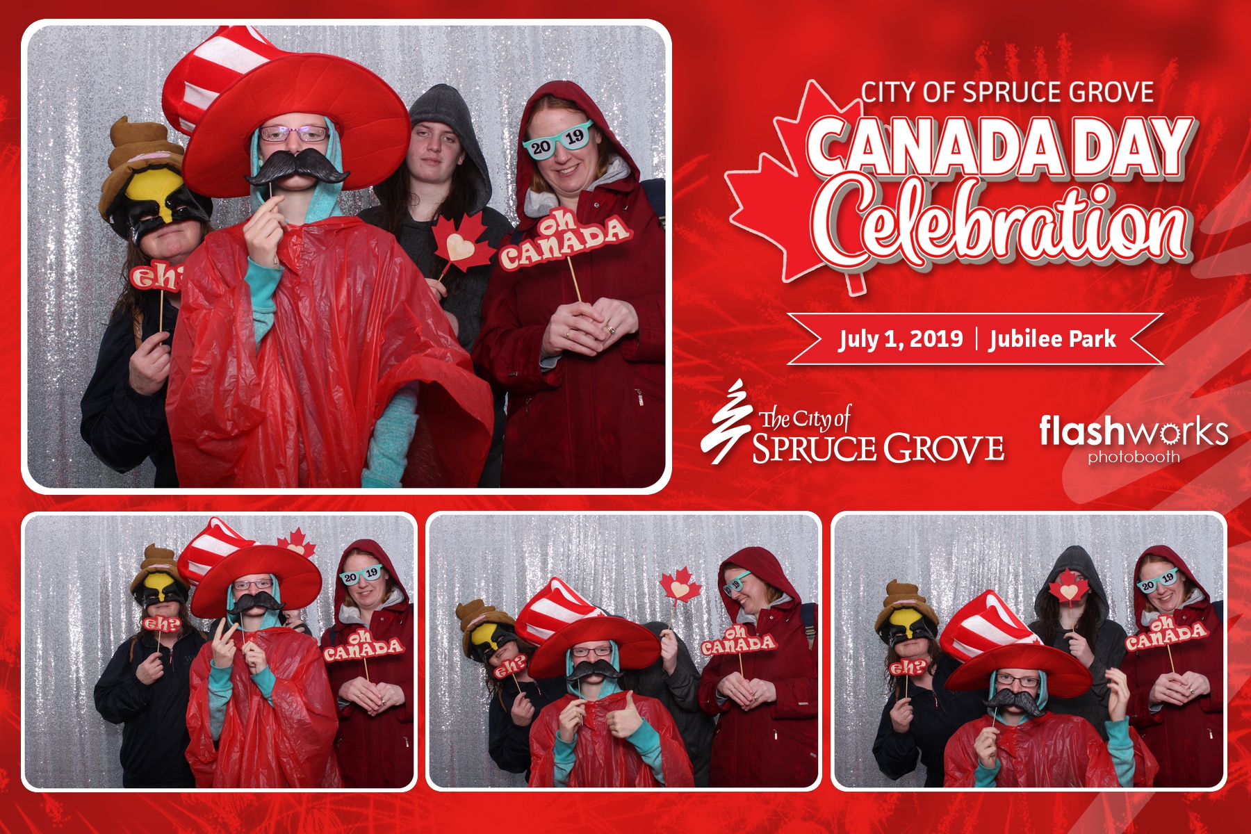 City of Spruce Grove Canada Day | View more photos from the event at gallery.flashworksphotobooth.com/u/FlashworksPhotoboothInc/City-of-Spruce-Grove-Canada-Day